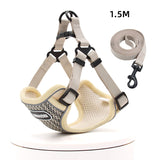 Pet Chest Strap Pet Traction Rope Breathable Comfort Dog Chest Strap