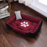 Pet Dog Beds Mat for Small Medium Large Dogs with Pillow