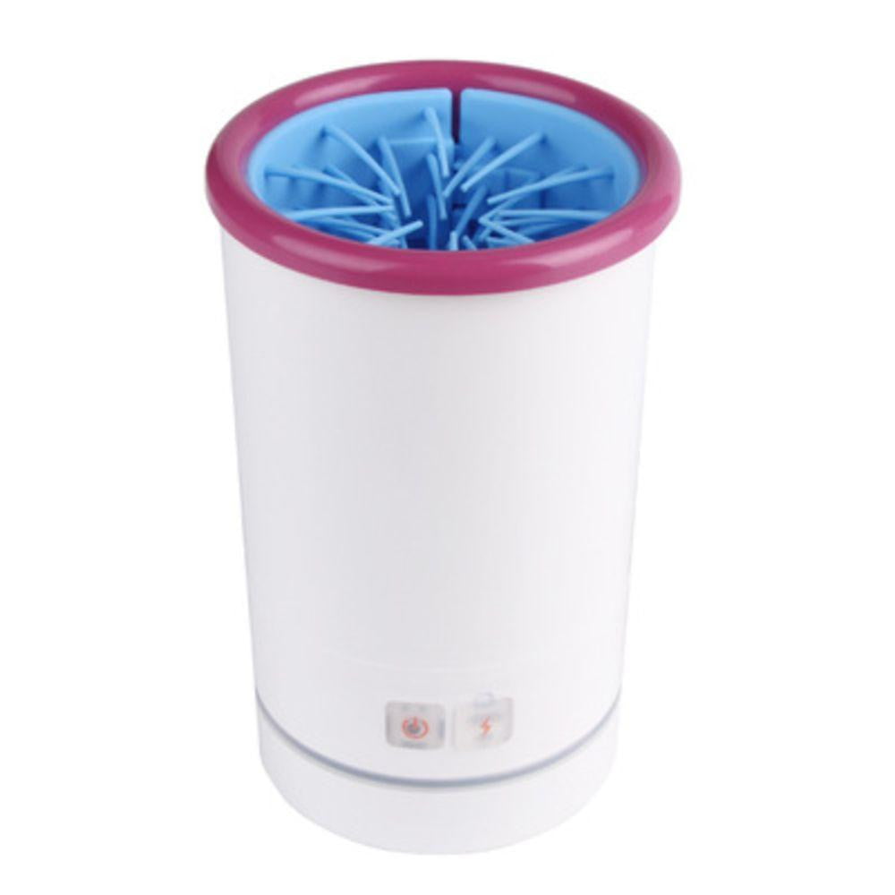 Automatic & Rechargeable 3 Sizes Pet Paw Washing Cup with Soft Rubber Brushes to Clean Dog's Paw - NuoPets
