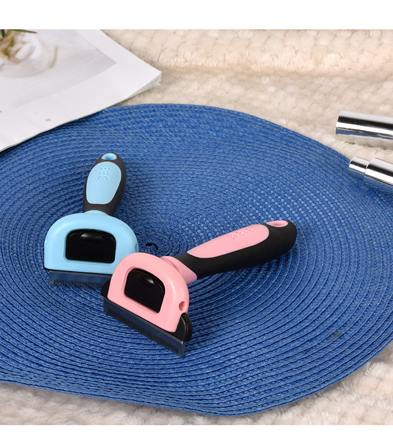 Professional Pet Grooming Brush & Deshedding Tool Reduces Shedding Up To 95% in Dogs & Cats - NuoPets