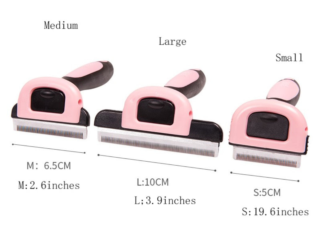 Professional Pet Grooming Brush & Deshedding Tool Reduces Shedding Up To 95% in Dogs & Cats - NuoPets