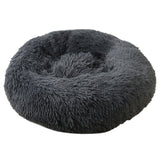 Nuopets Fuzzy Nest Calming Dog Bed Anti Anxiety Long Plush Pet Bed