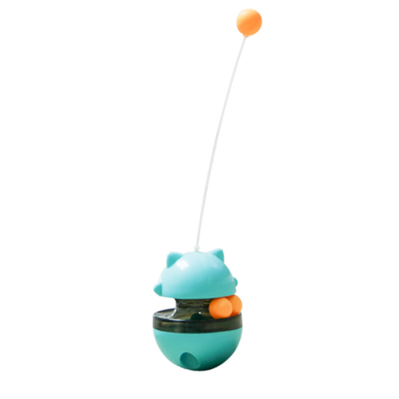 Nuopets Cat Leak Food Ball Cat Toy Track Ball