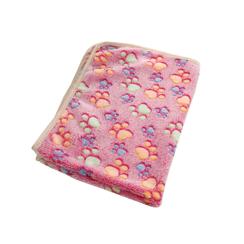 Nuopets Pet blanket coral suede kennel kitty blanket