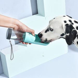 Nuopets PortableDog Feeding Water Bottle