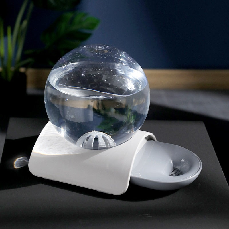 2.8L Fountain Bubble Automatic Cat Water Feeder Drinking Bowl For Pets Water Dispenser