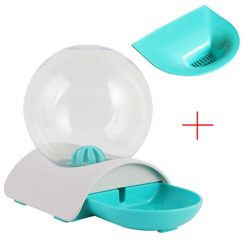 2.8L Fountain Bubble Automatic Cat Water Feeder Drinking Bowl For Pets Water Dispenser