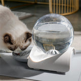 2.8L Fountain Bubble Automatic Cat Water Feeder Drinking Bowl For Pets Water Dispenser