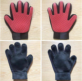 Pet Dog Hair Brush Comb Glove For Pet Cleaning Massage (1 pair)