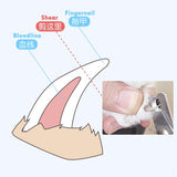 Professional Pet Cat Dog Nail Clipper Cutter Stainless Steel Grooming Clippers Grinders Cats Dog Claw Nail Scissors with Lock