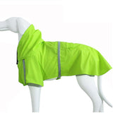 Pet raincoat dog poncho cloak reflective big dog clothes
