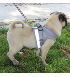 Pet Harness dog cat chest strap Reflective vest pet leash