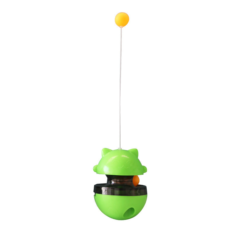 Nuopets Cat Leak Food Ball Cat Toy Track Ball