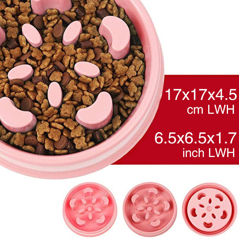 Fun Slow Feeder Stop Bloat Dog Bowl - NuoPets