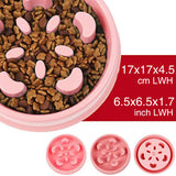 Fun Slow Feeder Stop Bloat Dog Bowl - NuoPets