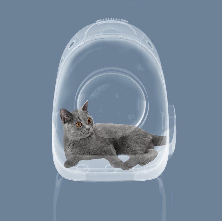 Nuopets pet backpack carrier bag portable with capsule oil painting series