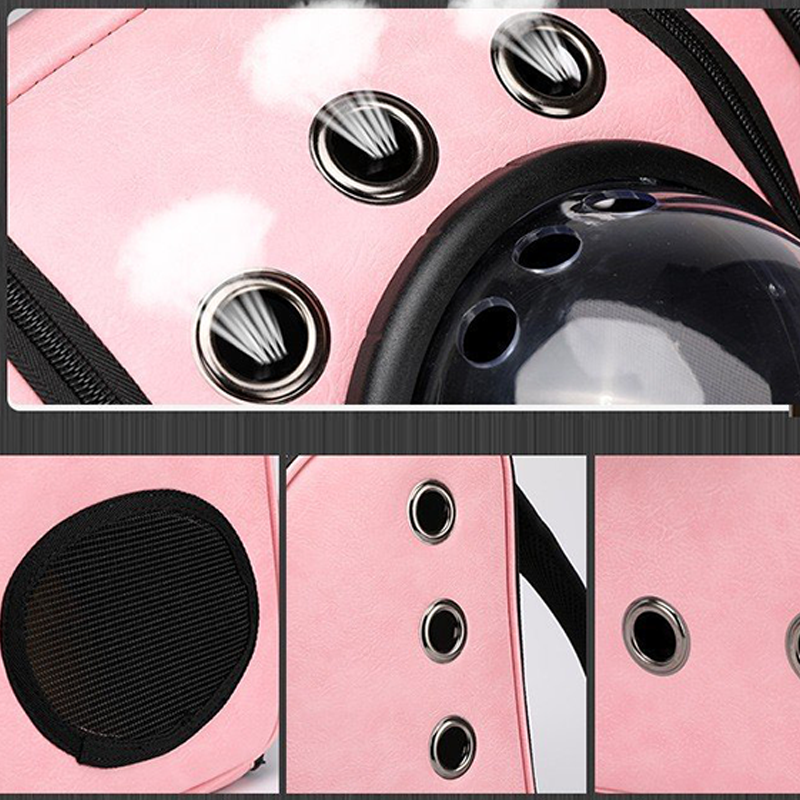 Cat window carrying breathable travel bubble astronaut pet space capsule