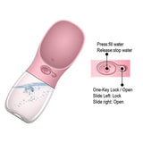 Portable & Leak Proof Dog Feeding Pet Water Bottle