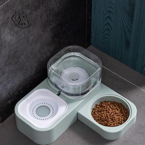 6 Style Pet Cat Bowl Automatic Feeder for Dogs and Cats Water Fountain Indoor Kitten Drinking Waterer 1.5L