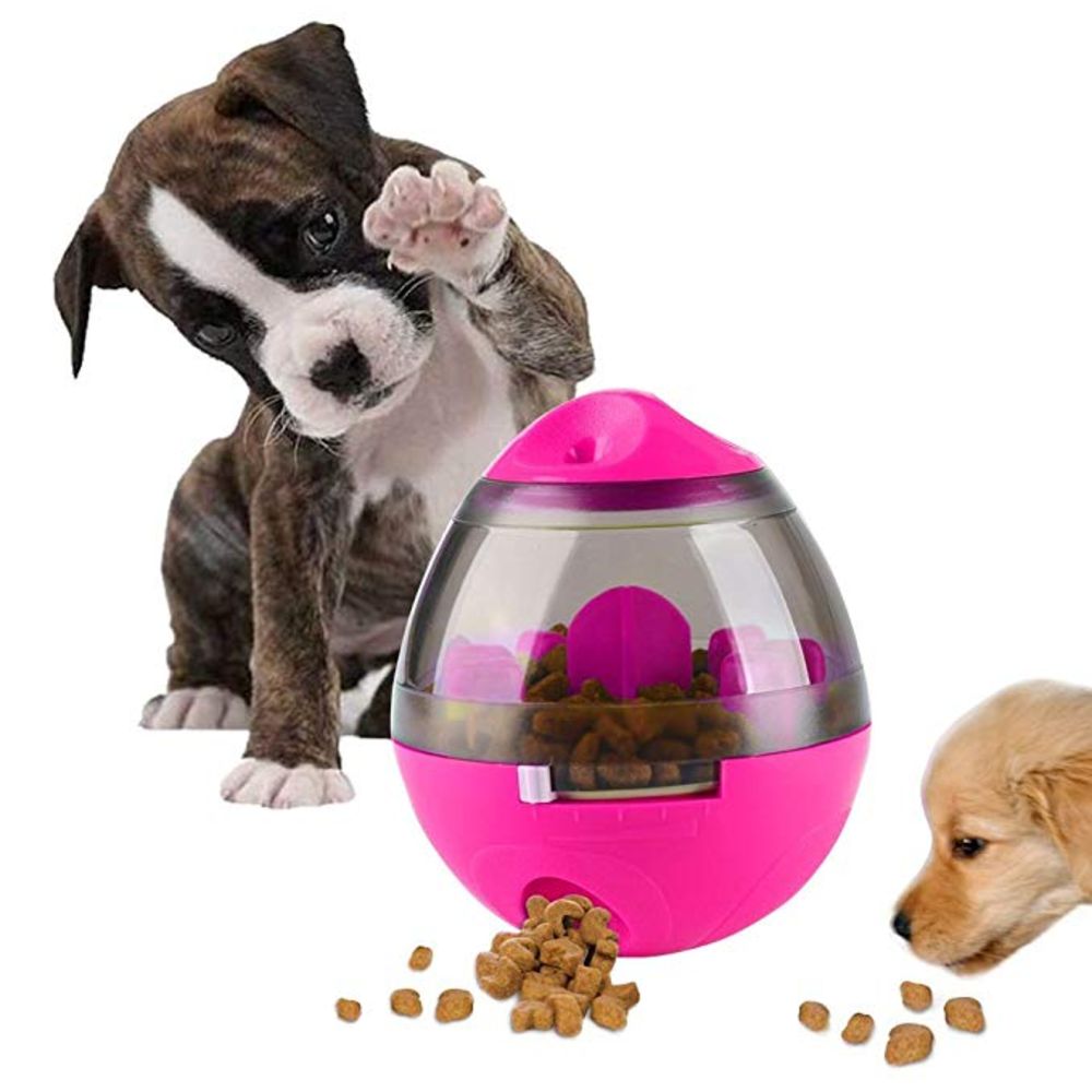 IQ Treat Ball Toy For Dogs & Pets That Dispenses Food Interactively - NuoPets