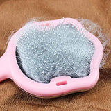 Cat Paw Grooming Comb, An Undercoat Pin Rake Brush for Pets' Hair Shedding - NuoPets