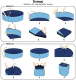 Nuopets foldable & Collapsible Swimming Pool For Pets