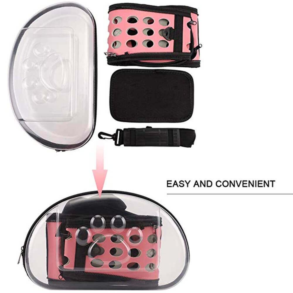 Pet Carrier Transparent Travel Bag
