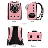 Cat window carrying breathable travel bubble astronaut pet space capsule