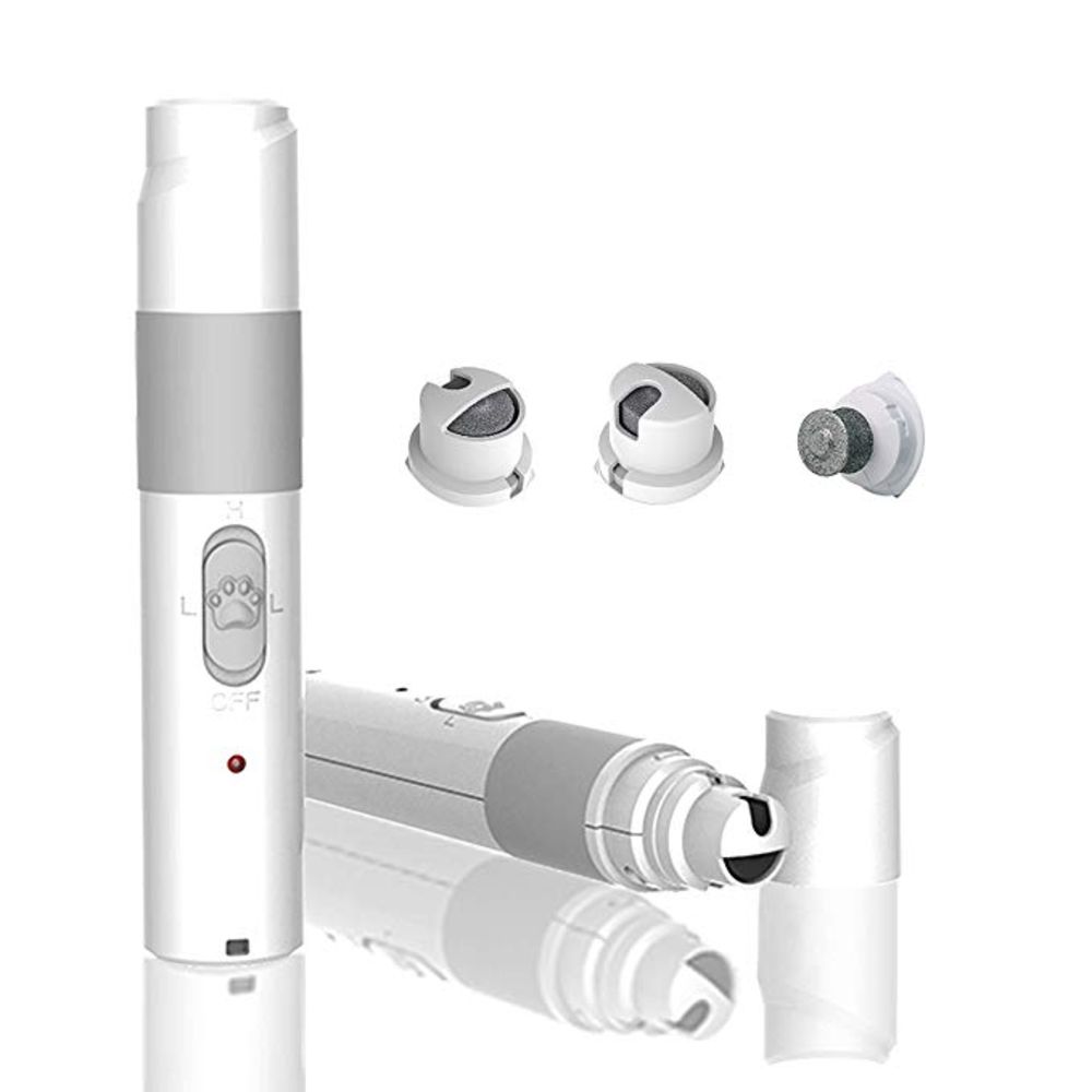 Portable Electric Dog Grooming, Trimming, Nail Grinder & Clipper Tool with USB Rechargeable Port - NuoPets