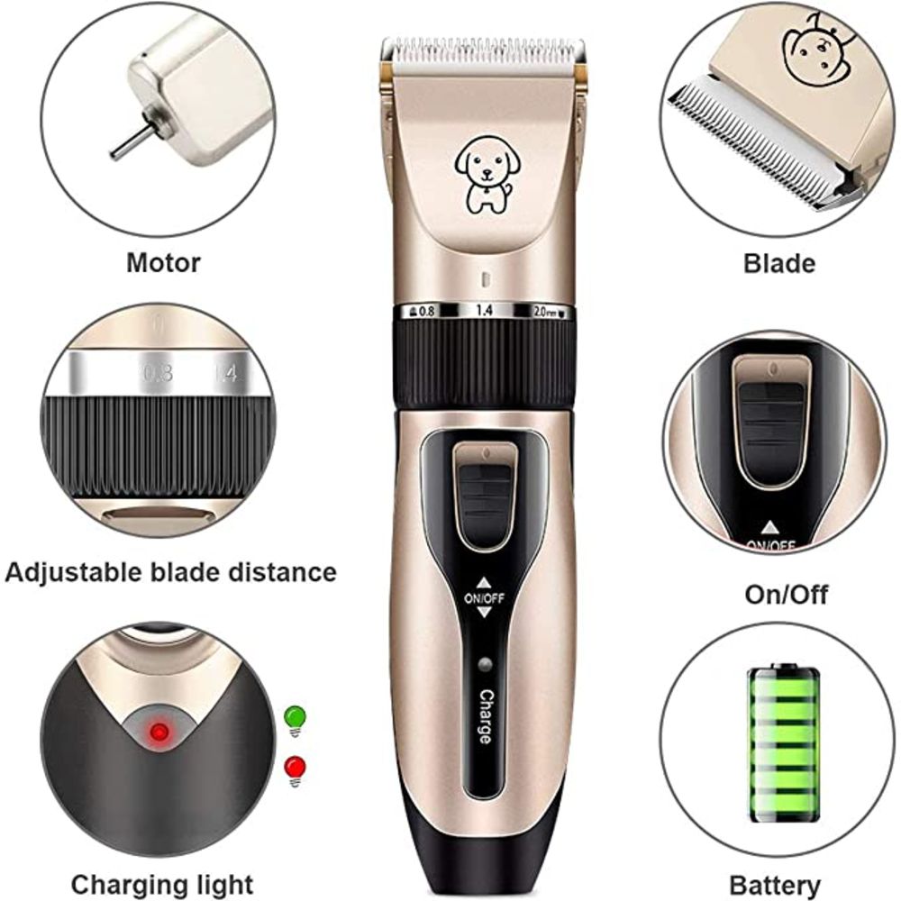Nuopets Electrical Pet Hair Trimmer Grooming Device