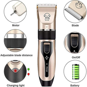 Nuopets Electrical Pet Hair Trimmer Grooming Device