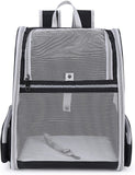 Breathable mesh pet backpack, airline approved