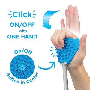 Pet Grooming Shower Sprayer & Scrubber Bathing Tool Compatible with Bath Tub & Outdoor Garden Hose - NuoPets