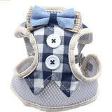 Nuopets Pet collar Cat Dog Traction Rope with Bow Tie