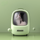 Vintage style travel pet backpack carrier bag waterproof breathable