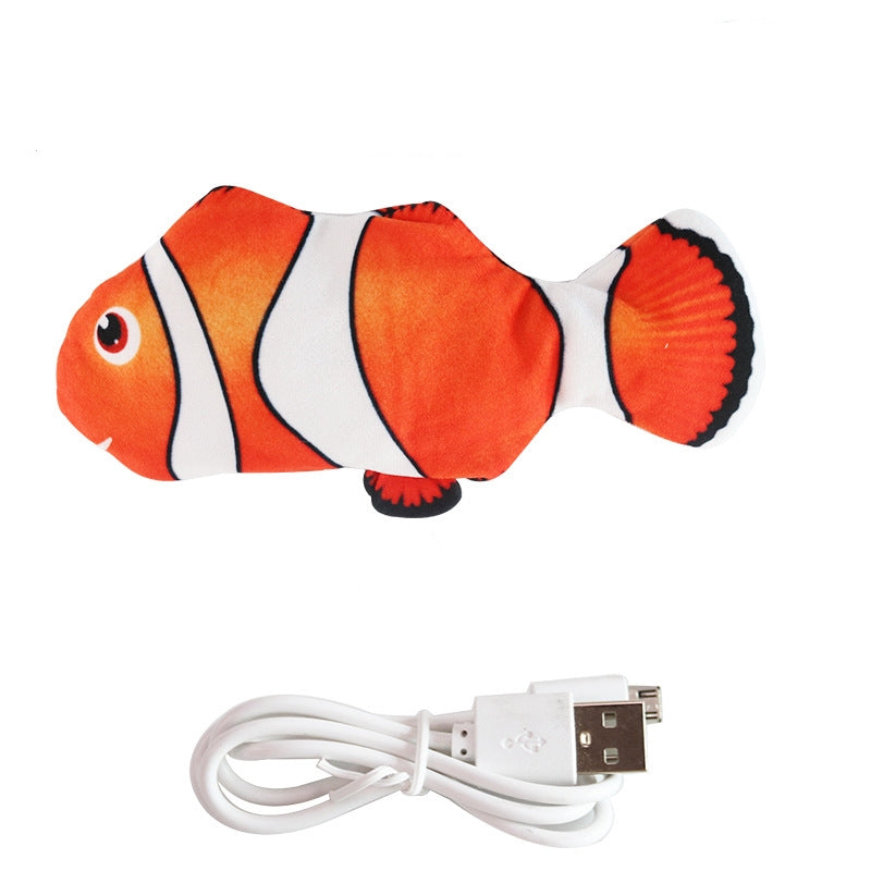 Nuopets Floppy fish cat toys Rechargeable Electric pet toy
