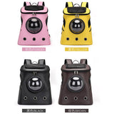Big space solid color pet carrier backpack bag breathable