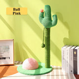 Cactus cat scratching post with sisal rope cat nest tree house