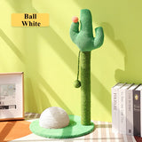 Cactus cat scratching post with sisal rope cat nest tree house