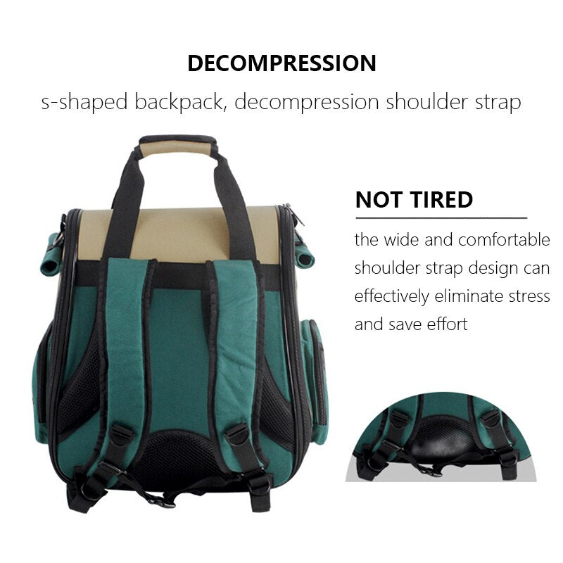 Cat canvas carrier puppy dog travel backpacks