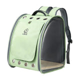 Cat carrier bag transparent pvc large capacity double shoulder backpack