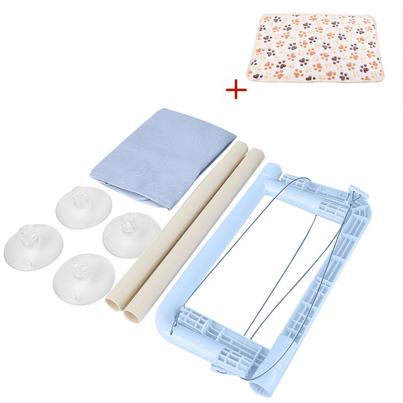 Cat Resting Seat Perch Window Hammock Pet Hanging Sleeping Beds Mount