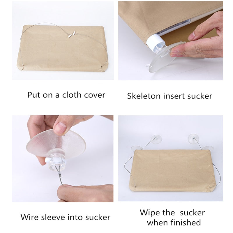 Cat Resting Seat Perch Window Hammock Pet Hanging Sleeping Beds Mount