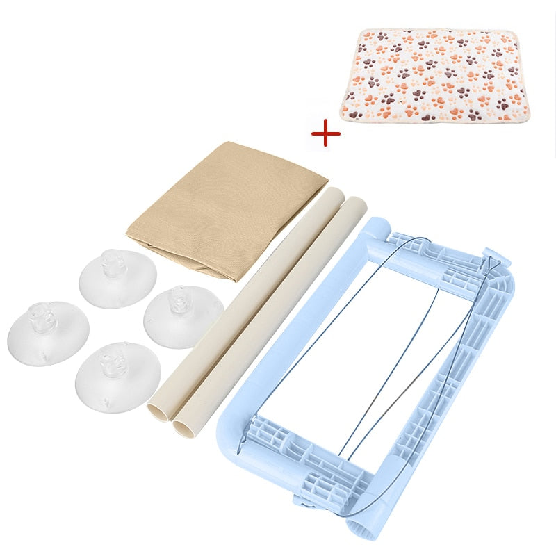 Cat Resting Seat Perch Window Hammock Pet Hanging Sleeping Beds Mount