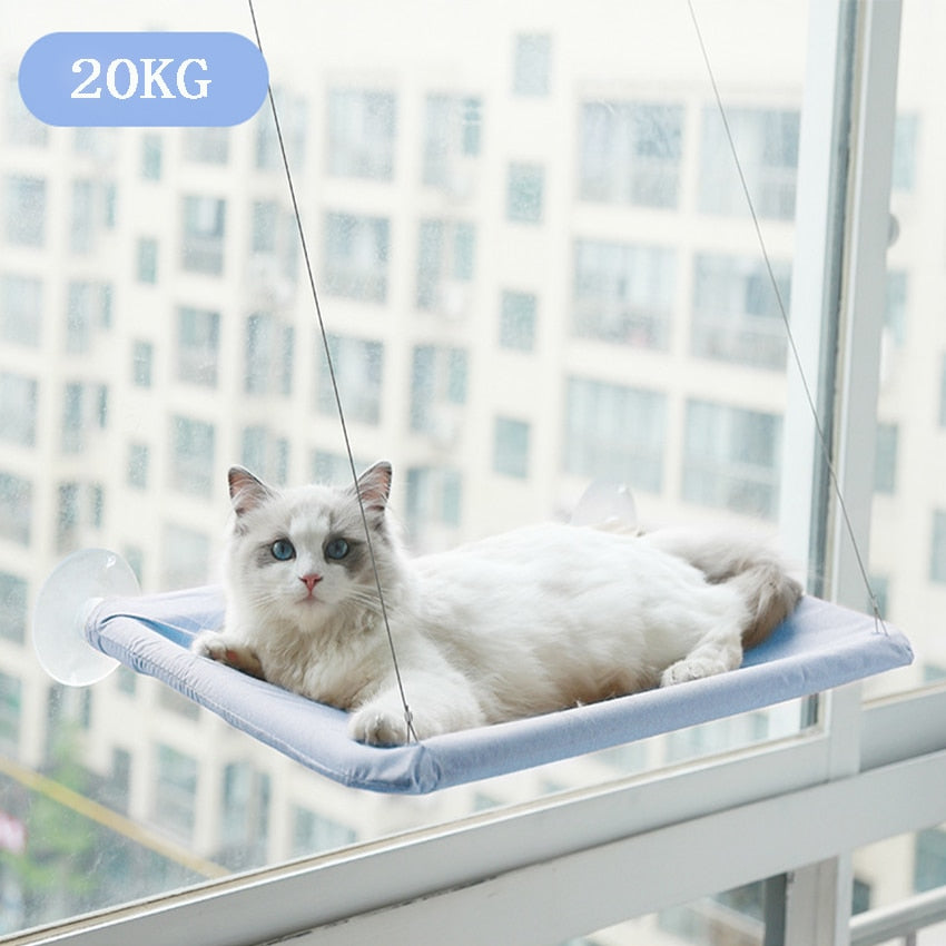 Cat Resting Seat Perch Window Hammock Pet Hanging Sleeping Beds Mount