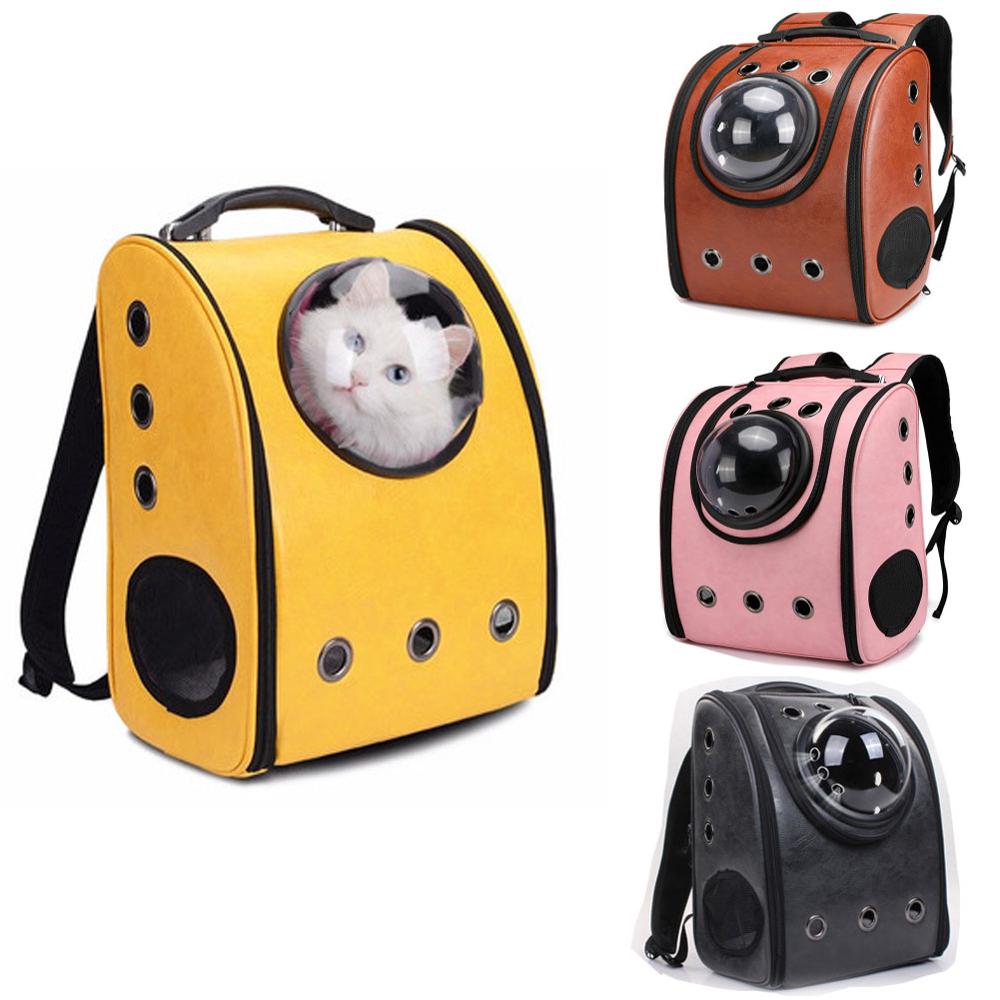 Cat window carrying breathable travel bubble astronaut pet space capsule