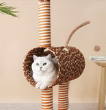 Giraffe cats scratching post rope toy tree cat climbing frame