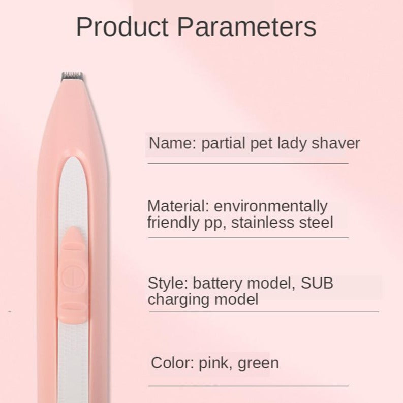 Pet Dog Hair Clipper Dogs Foot Hairs Trimmer Grooming Electrical Hair Clipper