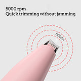 Pet Dog Hair Clipper Dogs Foot Hairs Trimmer Grooming Electrical Hair Clipper