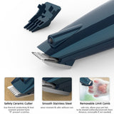 Pet grooming clippers cordless cat and small dogs clipper low noise electric pet trimmer